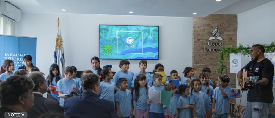 Niños, niñas y adolescentes de programas de ADRA Uruguay son beneficiados con nuevos equipamentos